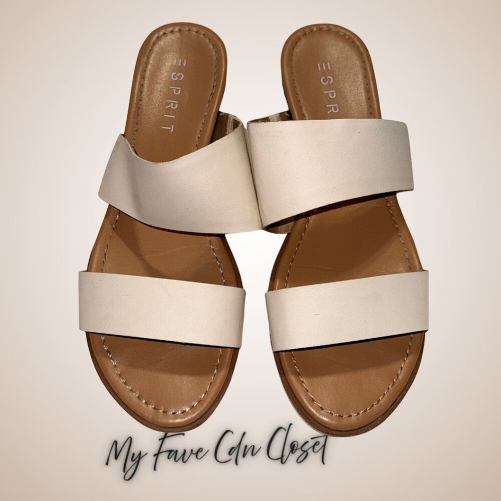 Esprit Slip On Sandals Woman's sz 8.5